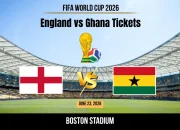 Pertandingan Seru England vs Ghana di Piala Dunia 2026