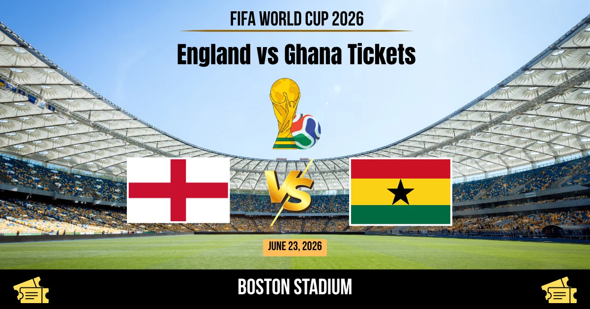 Pertandingan Seru England vs Ghana di Piala Dunia 2026