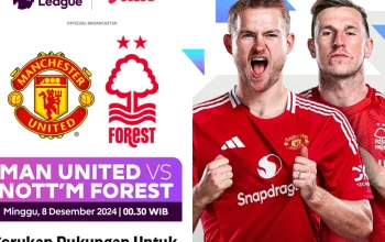 Pertarungan Sengit Manchester United vs Nottm Forest di Liga Inggris