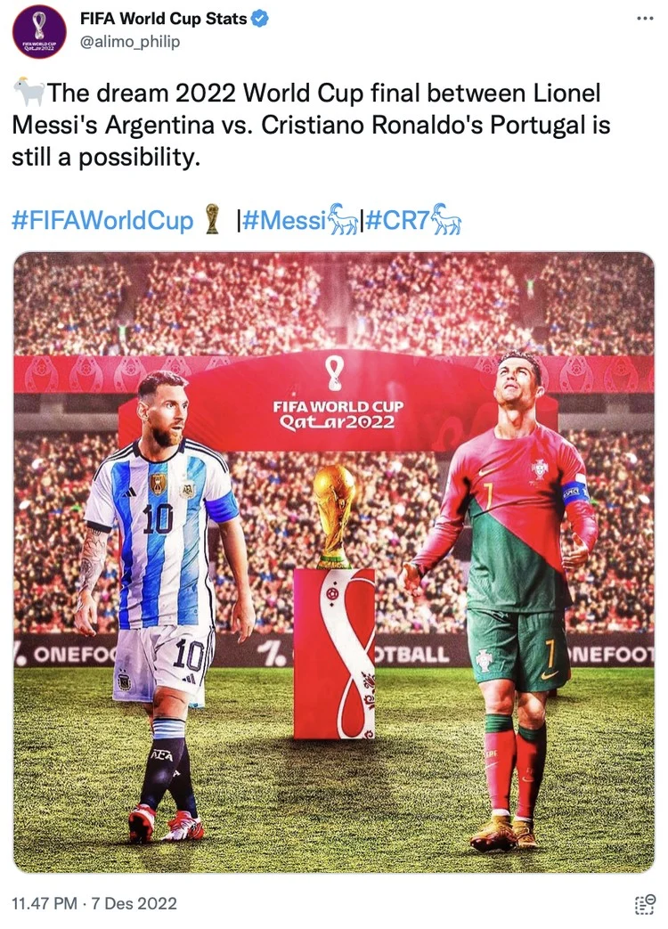 Piala Dunia 2022 dan Legenda Sepak Bola: Kisah Messi, Ronaldo, dan Pemain Lainnya