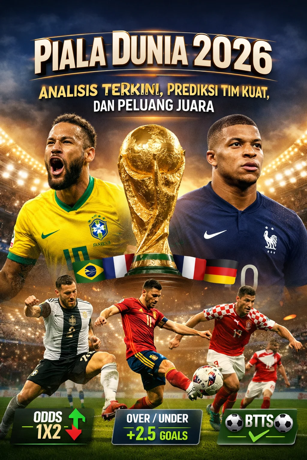 Piala Dunia 2026: Prediksi Skotlandia vs Brasil dan Update Terbaru SPMB Jakarta 2026