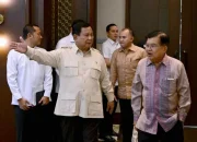 Prabowo Bertemu Jusuf Kalla di Istana, Bahas Investasi Energi Hijau hingga Perdamaian Internasional
