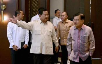 Prabowo Bertemu Jusuf Kalla di Istana, Bahas Investasi Energi Hijau hingga Perdamaian Internasional