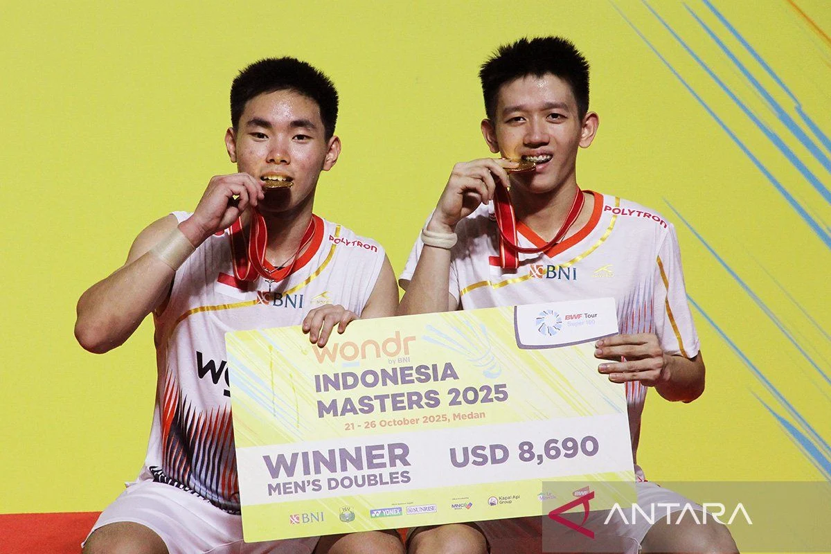 Raymond Indra dan Nikolaus Joaquin Gagal Raih Gelar Juara Indonesia Open 2026