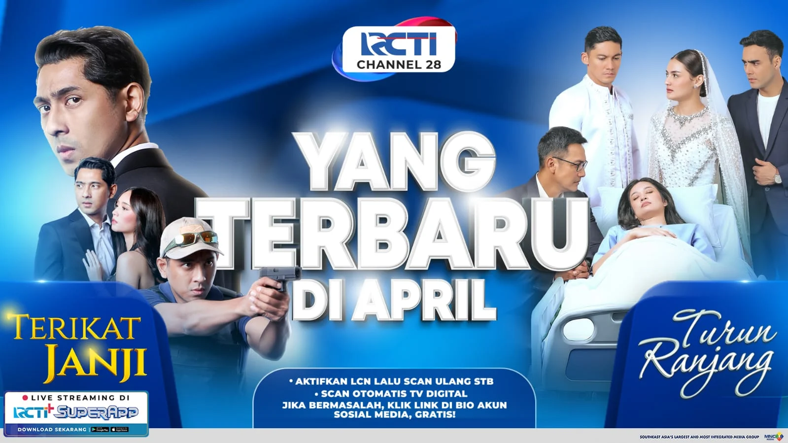 RCTI Hadirkan Berbagai Acara Menarik, Dari Sinetron Terikat Janji Hingga Indonesian Idol