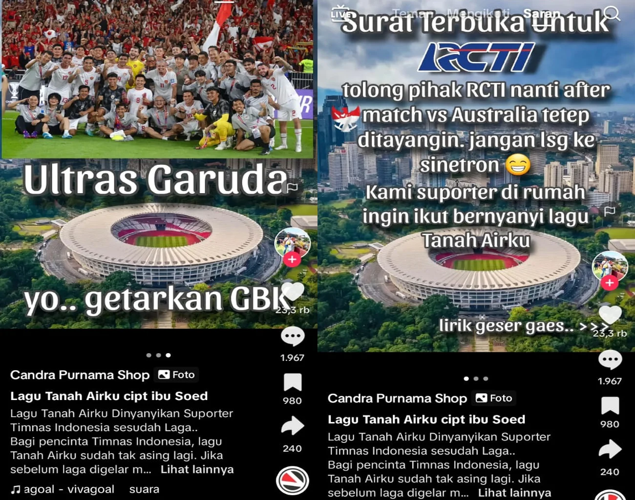 RCTI+ Hadirkan Berbagai Konten Menarik, Dari Sinetron hingga Pertandingan Sepak Bola