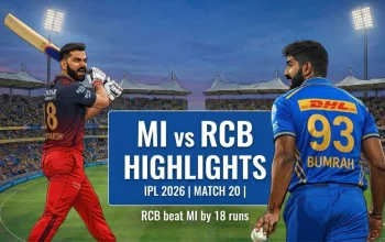 RR vs MI: Analisis Kemenangan RCB di IPL 2026 dan Rekor-Rekor Baru