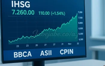 Saham BBCA Melejit, Investor Asing Borong Saham di Tengah Penguatan IHSG