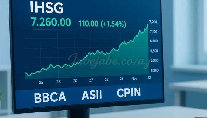 Saham BBCA Melejit, Investor Asing Borong Saham di Tengah Penguatan IHSG