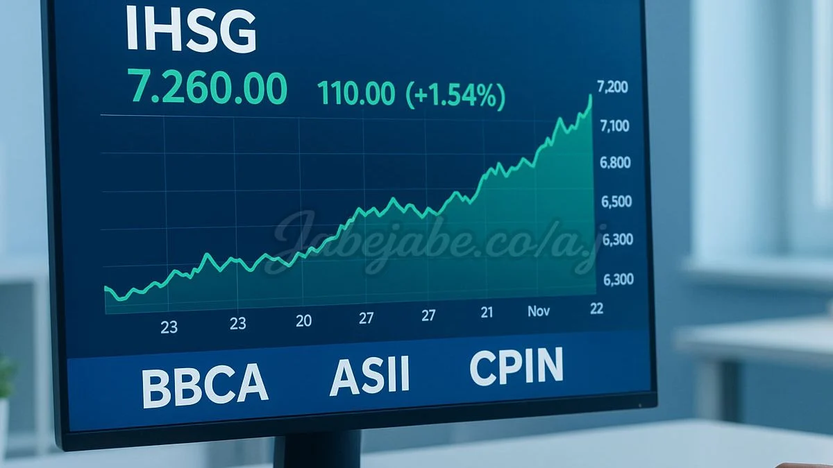 Saham BBCA Melejit, Investor Asing Borong Saham di Tengah Penguatan IHSG
