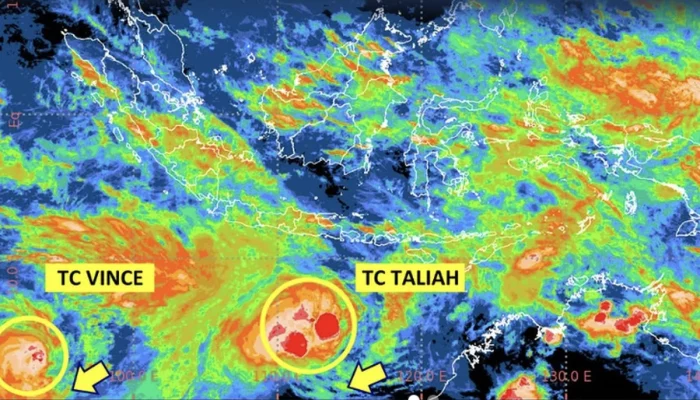 Siklon di Indonesia: Hujan Lebat dan Angin Kencang Melanda Sejumlah Wilayah