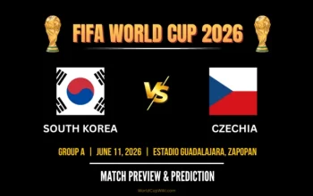 South Korea Mengalahkan Czechia 2-1 di FIFA World Cup 2026