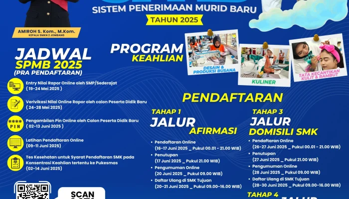 SPMB Jatim 2026: Pendaftaran dan Hasil Seleksi Sistem Penerimaan Murid Baru