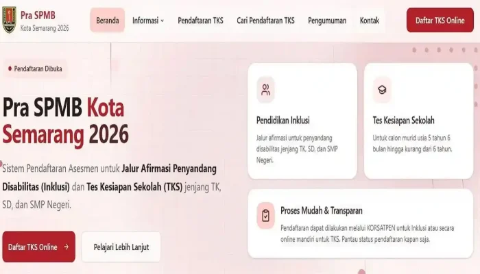 SPMB Kota Semarang 2026: Syarat, Jadwal, dan Cara Pendaftaran
