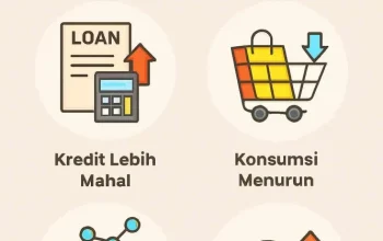 Suku Bunga Naik, Apa Dampaknya pada Perekonomian dan Masyarakat?