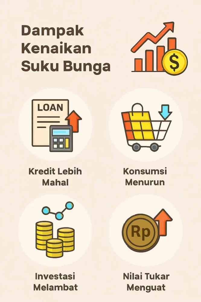 Suku Bunga Naik, Apa Dampaknya pada Perekonomian dan Masyarakat?