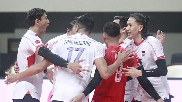 Timnas Voli Putra Indonesia Menghajar Thailand 3-2, Buka Peluang ke Semifinal AVC Cup 2026