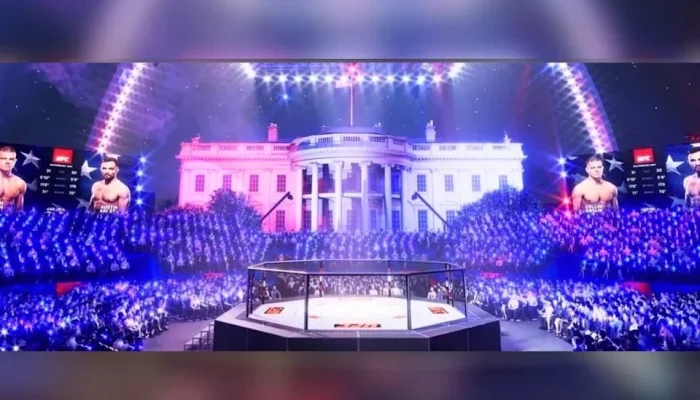Trump Merayakan Ulang Tahun ke-80 dengan Pertarungan UFC di White House