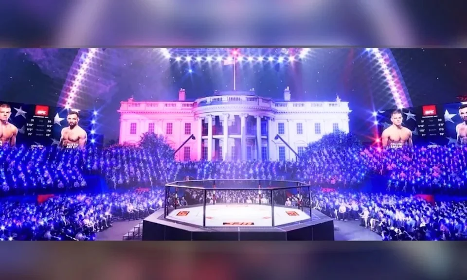 Trump Merayakan Ulang Tahun ke-80 dengan Pertarungan UFC di White House
