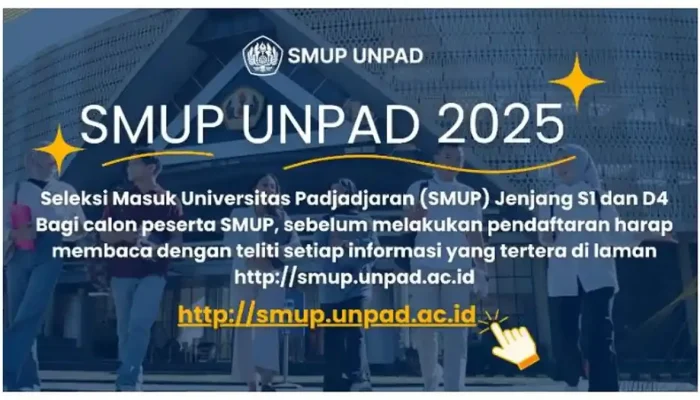 Universitas Padjadjaran (Unpad) Umumkan Hasil SMUP 2026, Ini Cara Cek dan Tahapan Registrasinya