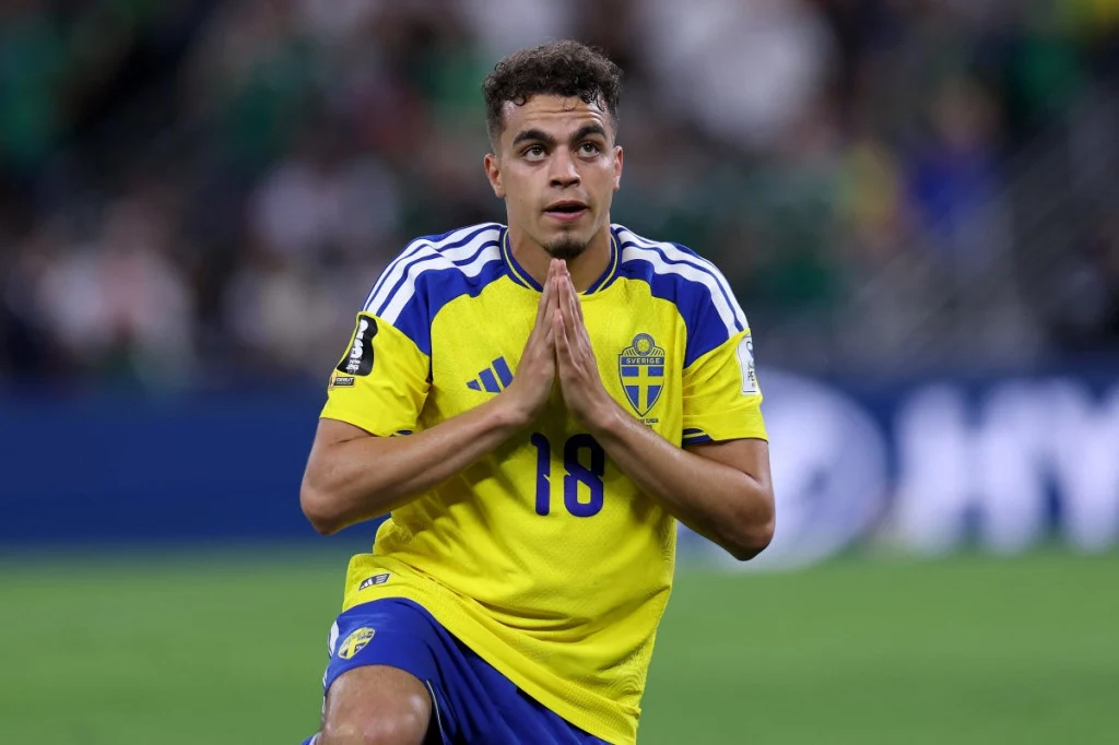 Yasin Ayari Pemain Bintang, Swedia Hancurkan Tunisia 5-1 di Piala Dunia 2026