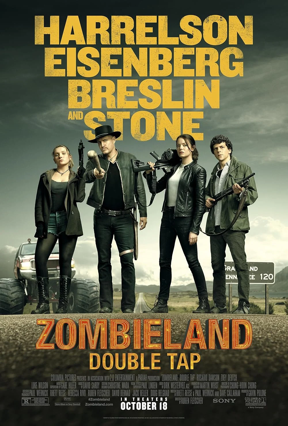 Zombieland: Double Tap, Film Aksi Komedi yang Penuh Tantangan