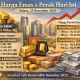 74 Kg Emas Berapa Rupiah? Ini Jawabannya Berdasarkan Harga Emas Hari Ini