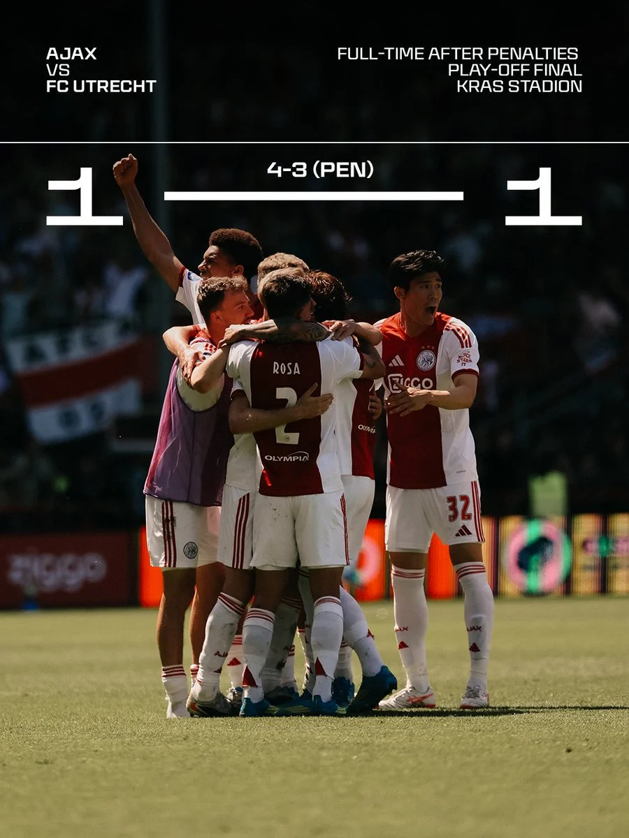 Ajax Tampil Dominan di Kualifikasi Liga Konferensi, Maarten Paes Tampil Penuh
