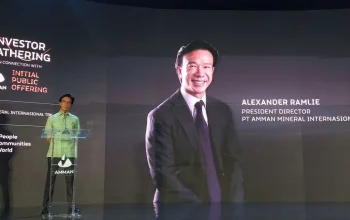 Alexander Ramlie Perkuat Posisi di Amman Mineral Dengan Membeli Saham Lagi