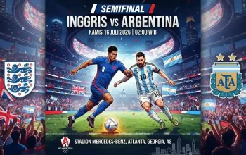 Argentina dan Inggris Berlaga di Semifinal Piala Dunia 2026