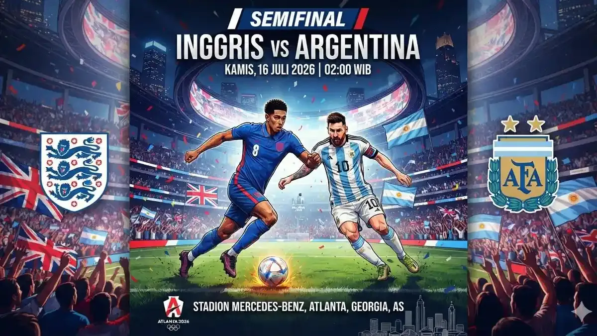 Argentina dan Inggris Berlaga di Semifinal Piala Dunia 2026