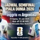 Argentina vs Inggris di Semifinal Piala Dunia 2026: Duel Sengit dengan Atmosfer Panas