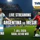 Argentina vs Mesir: Pertarungan Sengit di Piala Dunia 2026