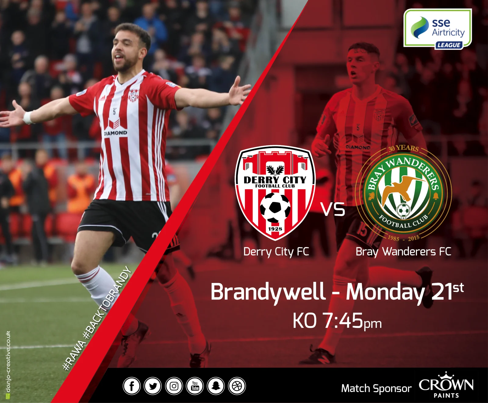 Bray Wanderers Raih Kemenangan 1-0 atas Athlone, Sementara Derry City Siapkan Kembali Brian Maher