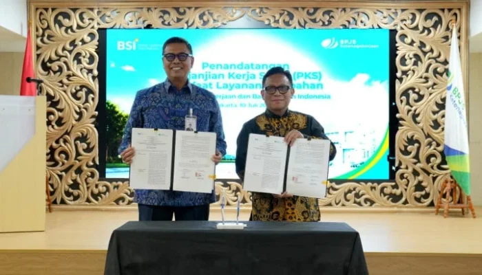 BSI dan BPJS Ketenagakerjaan Luncurkan KPR Syariah hingga 30 Tahun dengan Angsuran Tetap