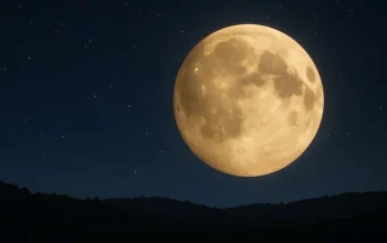 Bulan Purnama 'Buck Moon' Menghiasi Langit Malam, BMKG Imbau Warga Waspada
