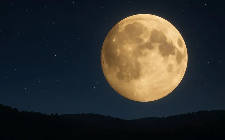 Bulan Purnama 'Buck Moon' Menghiasi Langit Malam, BMKG Imbau Warga Waspada