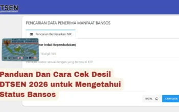 Cara Cek Desil Penerima Bansos 2026: Kemensos Pakai Sistem DTSEN untuk Akurasi Penyaluran