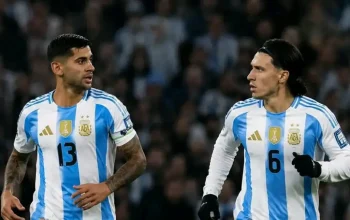 Cristian Romero dan Lisandro Martinez Tolak Jabat Tangan Donald Trump