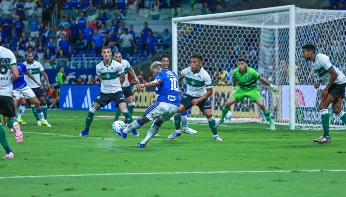 Cruzeiro Mengalahkan Coritiba dengan Skor 1-0 di Brasileirão