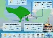 Cuaca Berawan dan Gelombang Panas, Suhu Capai 39 Derajat di Beberapa Wilayah