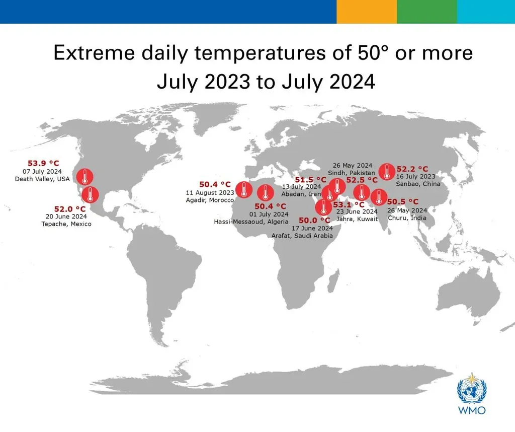 Cuaca Panas Melanda Dunia: Suhu Tembus 50 Derajat Celsius di Libya dan 40 Derajat di Jepang