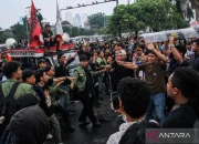 Demo Hari Ini: Ratusan Personel Kawal Aksi Unjuk Rasa di Jakarta Pusat