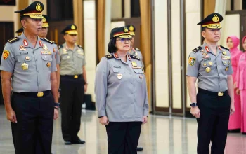 Empat Perwira Tinggi Polri Resmi Naik Pangkat Menjadi Komjen Pol atau Jenderal Bintang Tiga