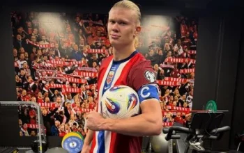 Erling Haaland Pimpin Norwegia Cetak Sejarah di Piala Dunia 2026