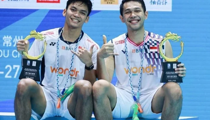 Fajar Alfian dan Muhammad Shohibul Fikri Menjuarai China Open 2026, Satu Langkah Lagi Menuju Grand Slam Super 1000