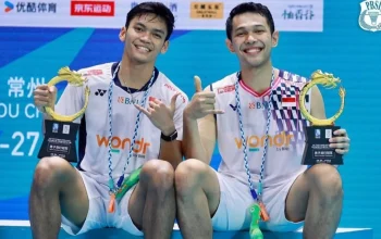 Fajar Alfian dan Muhammad Shohibul Fikri Puncaki China Open 2026, Bertahan di Peringkat 2 Dunia