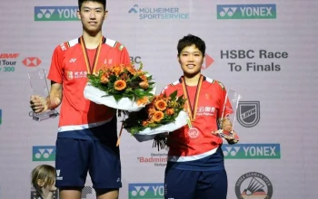 Feng Yanzhe dan Huang Dongping Raih Gelar Juara Japan Open