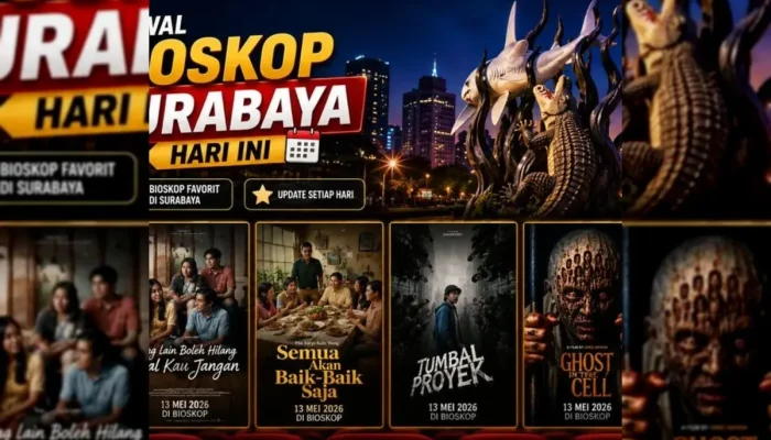 Film Terbaru di Bioskop Surabaya: Jadwal dan Harga Tiket