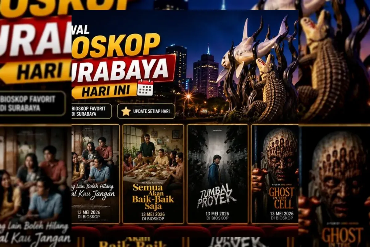 Film Terbaru di Bioskop Surabaya: Jadwal dan Harga Tiket